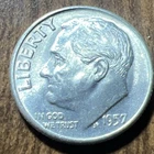 1957 Unc Roosevelt Dime. Actual Coin Checkout All My Line Of Dimes
