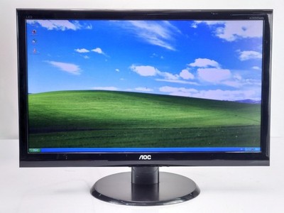 AOC e2450Swda 23,6 Zoll TFT LED PC Monitor FHD VGA DVI Lautsprecher Win. 98/XP/7
