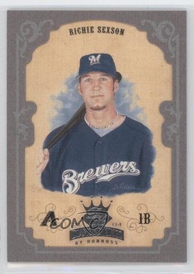 2004 Donruss Diamond Kings Silver Framed 10/100 Richie Sexson #12 0o1
