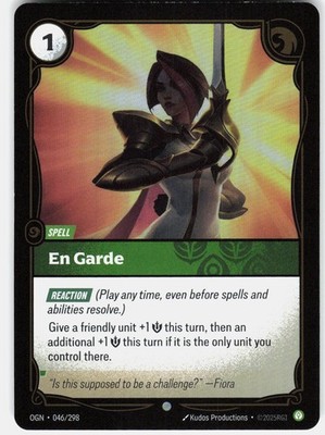 En Garde Foil Common Origins 046/298 NM