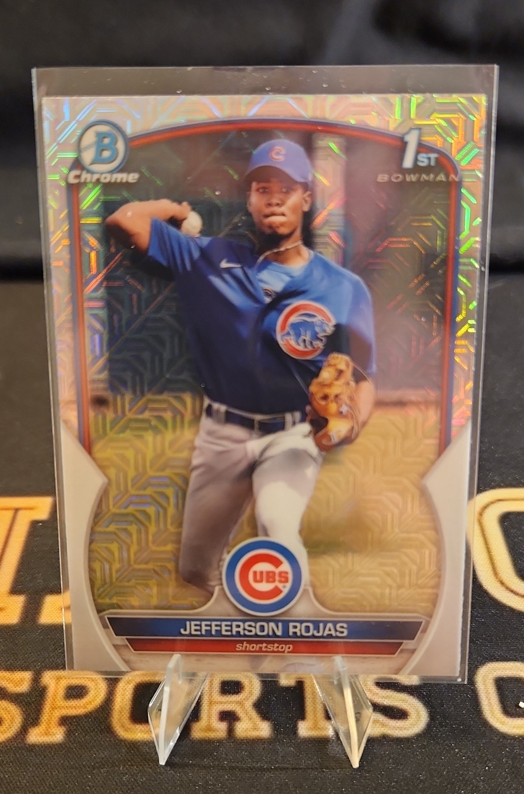 2023 Bowman - Chrome Prospects Jefferson Rojas #BCP-70 Mojo Refractor (RC)