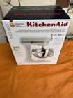 KitchenAid KP26M1XWH 10 Speed Stand Mixer w/ 6 qt Stainless Bowl & Accessories