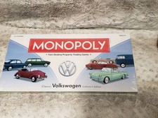 Rare Sealed Monopoly Classic Volkswagen Vw Collectors Edition Board Game New