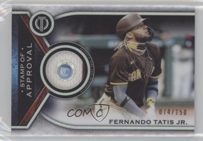2021 Topps Tribute Stamp of Approval Relics /150 Fernando Tatis Jr #SOA-FTJ k4s