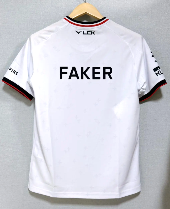 FAKER 2025 T1 Uniform Jersey OFFICIAL Goal Studio League of