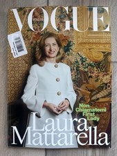 VOGUE ITALIA Magazine January 2026 LAURA MATTARELLA Non Chiamatemi First Lady
