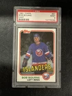 1981 Topps Hockey East Bob Bourne #87