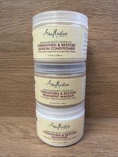 Shea Moisture Strengthen  Restore Smoothie, Leave-In  Treatment Unsealed Read 