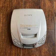 Sony Discman ESP2 Mega Bass Portable CD Player D-E200 TESTED  WORKING 2000