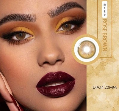Misty Brown   Braune Kontaktlinsen   Jahreslinsen  