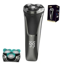 Snapbuy Electric Razor, Snapbuy Electric Razor 4d Rotary, Ipx7 Waterproof 1 Set