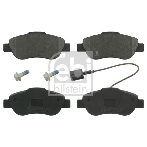 Febi Bilstein 16841 Bremsbelagsatz, Scheibenbremse FüR Fiat-image