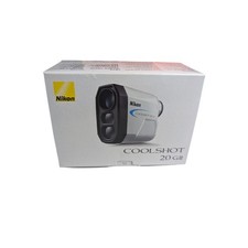 Nikon COOLSHOT 20 GII Golf Laser Rangefinder 6-800 Yard Range, White, 16667 New