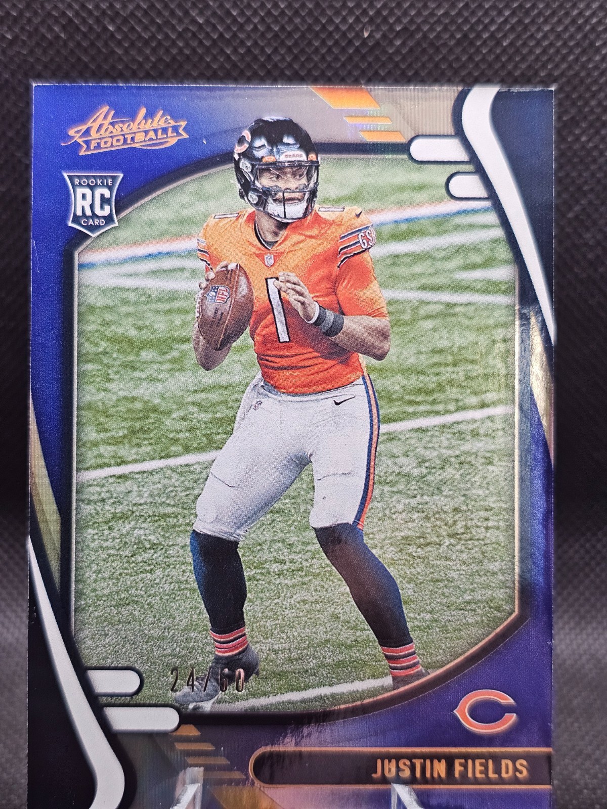 2021 Panini Absolute Football Justin Fields #108 RC /50