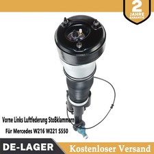 Luftfederbein Stoßdämpfer Vorne Links für Mercedes-Benz S-Klasse W221 4-Matic