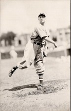 BASEBALL, Boston Braves Pitcher JIM TOBIN Real Photo Postcard