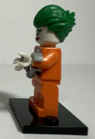 LEGO Joker Minifigure PRISON JUMPSUIT ARKHAM 70912 Batman Movie Super Hero