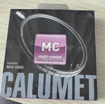 Calumet ND4-500X 82mm Filter SF82150 Variable NEU & OVP