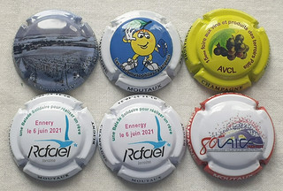 Capsules de Champagne LETTRE M SUIVANT ORDRE Moutaux CLUB