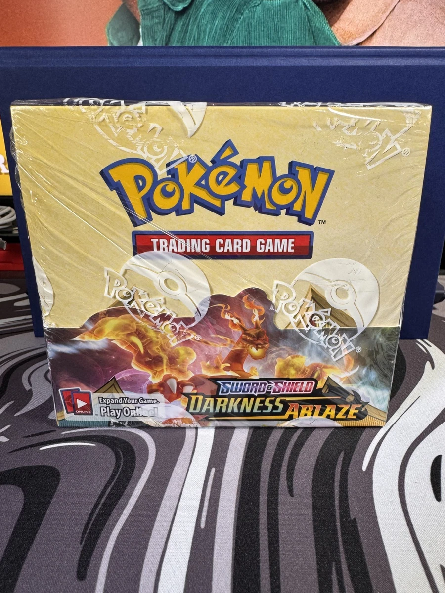 fake darkness ablaze booster box 2020 Pokémon TCG Collectible Card Game Sealed Boxes for sale and blazes astoundingly bright as the Legendary Pokémon Eternatus arrives as a Pokémon V alongside Centiskorch V Darkness Ablaze Pokémon Booster Box