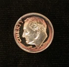 1956 10c MEGA-GRADE CAMEO PROOF !!!!! BULLSEYE RAINBOW COLOR !!!!!