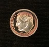 1956 10c MEGA-GRADE CAMEO PROOF !!!!! BULLSEYE RAINBOW COLOR !!!!!
