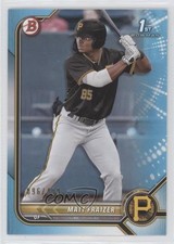 2022 Bowman Prospects Sky Blue Border 96/499 Matt Fraizer #BP-91 6ns