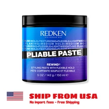 NEW! Redken Pliable Paste, Rewind, Styling Paste with Flexible Hold - 5 oz NEW!