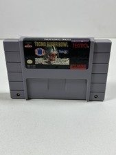 Tecmo Super Bowl SNES Super Nintendo SNES Game NFL Football Tested Working