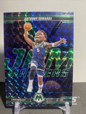 2024-25 Panini Mosaic - Jam Masters Anthony Edwards #10 Green Mosaic Prizm
