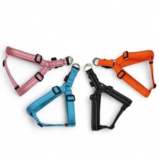 Reflective nylon dog harness – adjustable no-pull vest for dogs