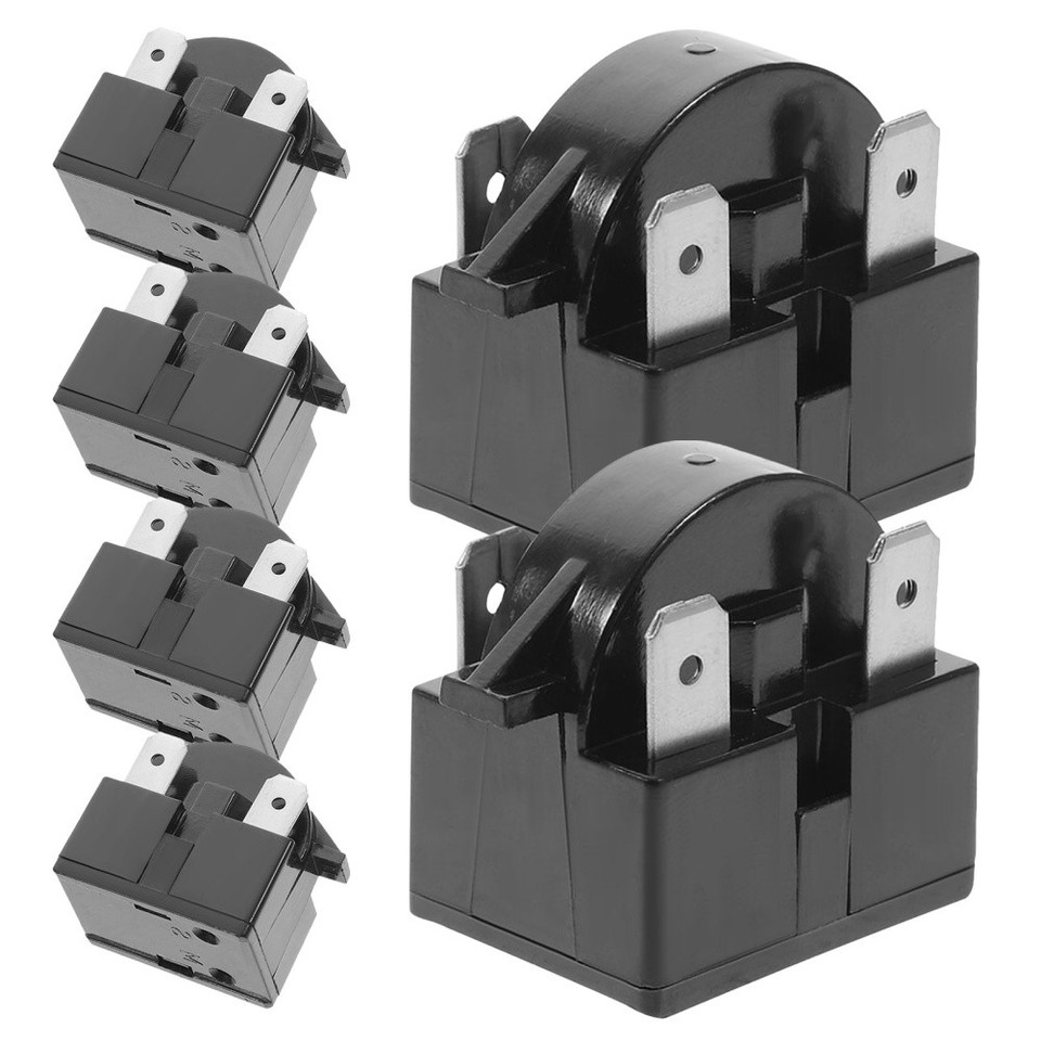 6 Pcs Freezers Compressor Thermal Overload Protector Ptc Starter Relay ...