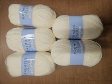 King Cole Premium Value Dk 5x 100g Cream