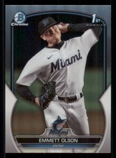 2023 Bowman Chrome Draft Refractors #BDC10 Emmett Olson