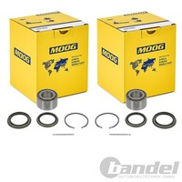 2X Moog RADLAGER-SATZ Radlagersatz Vorne Passend FüR Nissan Micra