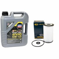 MotoröL ÖL ÖLfilter Set SH425L Toptec 5W40 5 Liter FüR Mercedes R W251 Chrysler