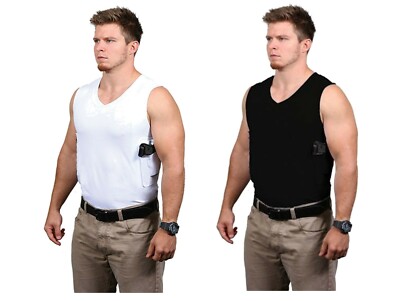 Packin Tee Gun Shirt Concealed Carry V Neck T Shirt Holster Included Ebay