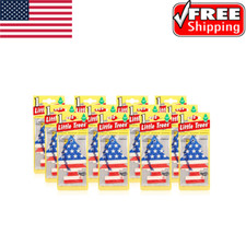 Little Trees Hanging Car and Home Air Freshener, Vanilla Pride Scent -Pack of 12