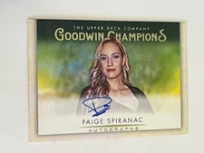 2021 Upper Deck Goodwin Champions Horizontal Auto Paige Spiranac #HA-PS Auto