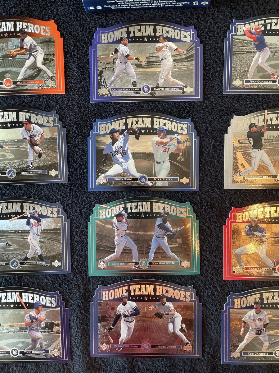 1997 Upper Deck Home Team Heroes Baseball Card Set With Box