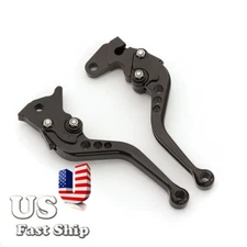 Motorcycle Adjustable Short Brake Clutch Lever Set For G310R 2017-2018 Black