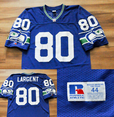 Steve Largent Seattle Seahawks Russell Jersey Authentic NFL Sewn