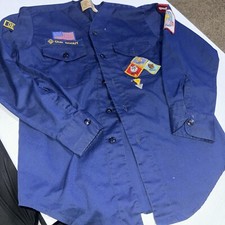 Cub Scouts Blue Short Sleeve Uniform Shirt Boy Scouts of America