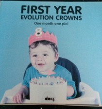 New baby gift First Year Evolution Crowns