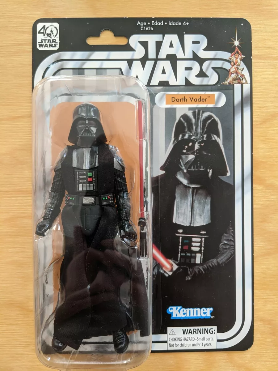Star Wars Darth Vader 40th Anniversary ANH 6 Inch Action Figure New Kenner