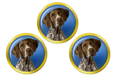 Deutsche Shorthaired Pointer Golfball Markierer