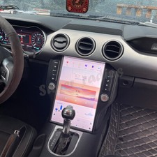 Android11 Tesla Style Smart Radio Gps Vertical Screen For Ford Mustang 2015-2022