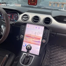 Android11 Tesla Style Smart Radio GPS Vertical Screen For Ford Mustang 2015-2022