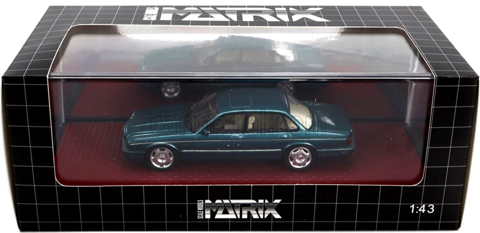 wonderful modelcar 1/43 JAGUAR XJR 300 turquoise 1994 - lim.ed.100 - Image 3 of 4