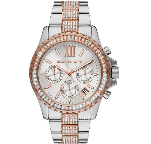 Michael Kors Women’s Lexington Quartz Watch – Rose Gold (Model MK4493) Michael Kors MK4493 Lexington Rose Gold Stainless Steel  main image 3